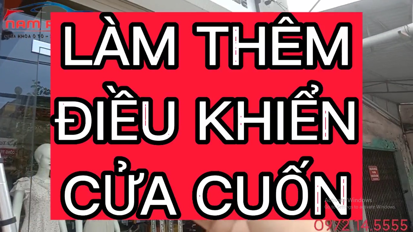 Làm khóa cửa cuốn ở Trới | Làm điều khiển ô tô ở Hoành Bồ|Làm điều khiển cửa cuốn ở Hoành Bồ