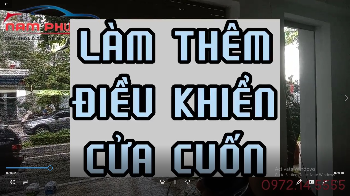 Làm thêm khoá cửa cuốn cho khách Vinhome tại Hạ Long | Làm điều khiển ô tô tại Hoành Bồ|Làm điều khiển cửa cuốn tại Hoành Bồ