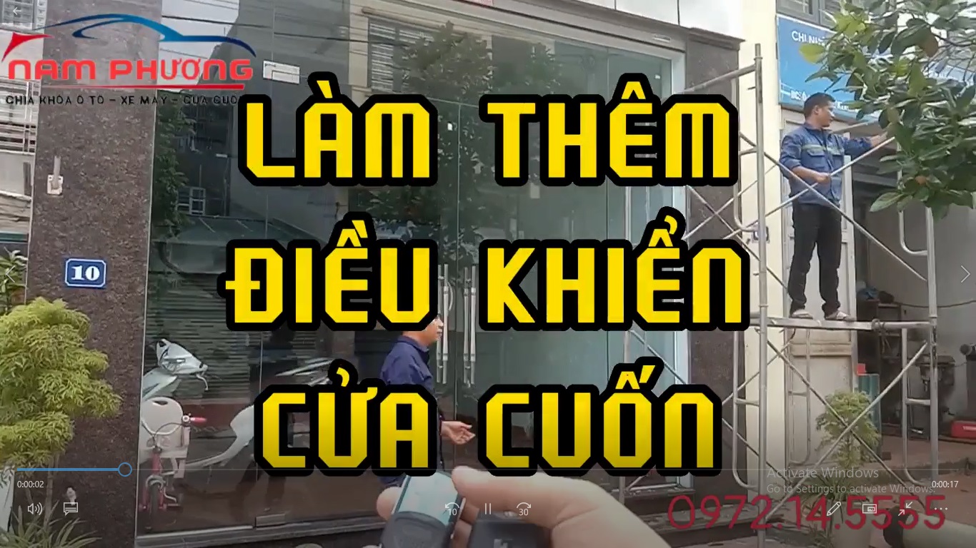 Làm và sửa cửa cuốn cho khách Cao Thắng | Làm điều khiển ô tô ở Hoành Bồ|Làm điều khiển cửa cuốn ở Hoành Bồ